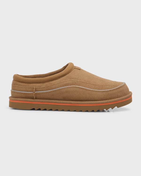 UGG Men s Tasman Shearling Suede Mule Slipper Neiman Marcus