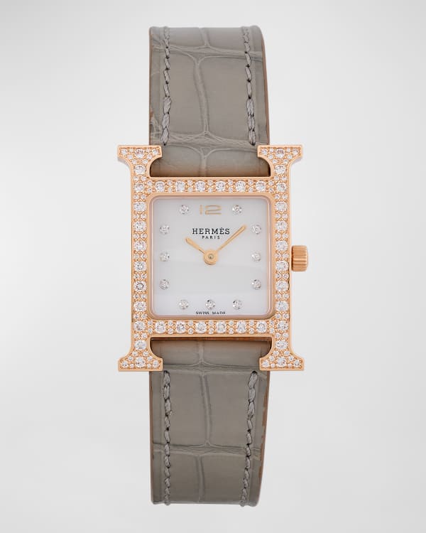 Hermes Heure H Watch, Mini Model, 21 mm | Neiman Marcus