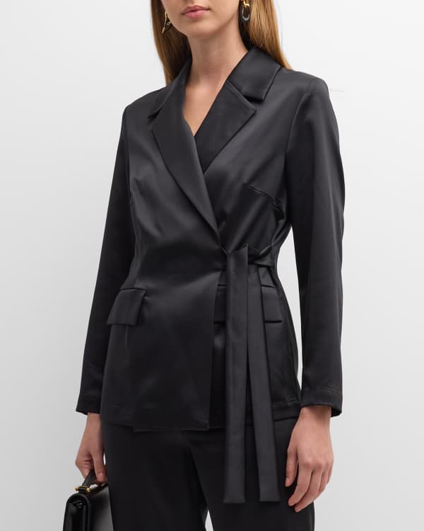 Eileen fisher washable stretch crepe deals jacket