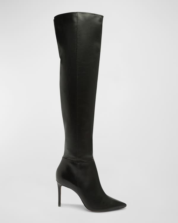 Sam Edelman Natasha Stretch Leather Over The Knee Boots Neiman