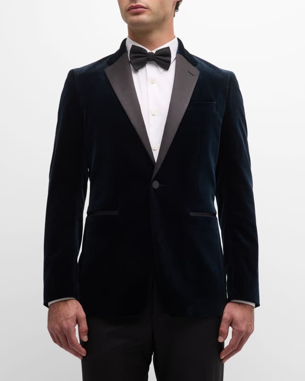 Ralph lauren on sale velvet blazer mens
