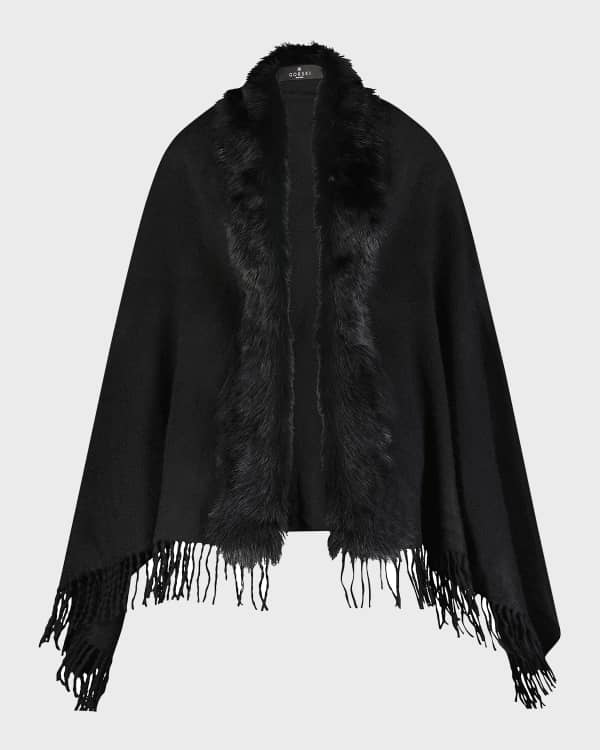 Burberry mega rainbow check cape hot sale