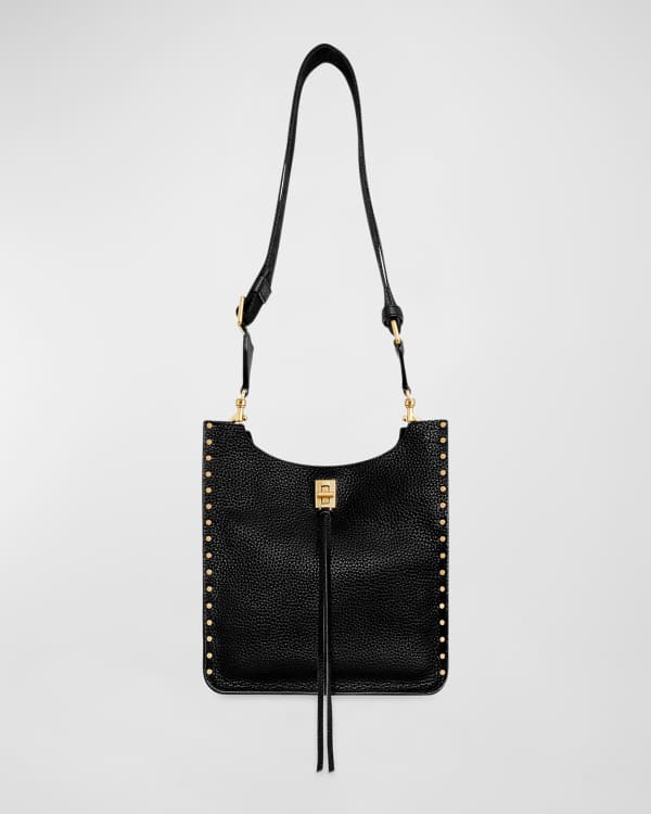 Rebecca Minkoff Studded Leather Tote in Gray