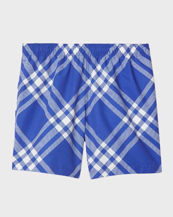 Burberry swimsuit mens white deals