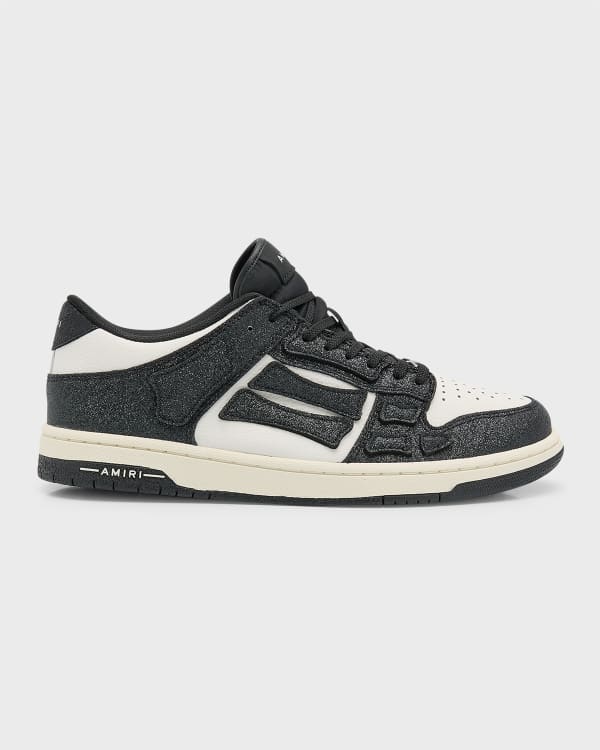 Prada Men's Downtown Leather Low-Top Sneakers | Neiman Marcus