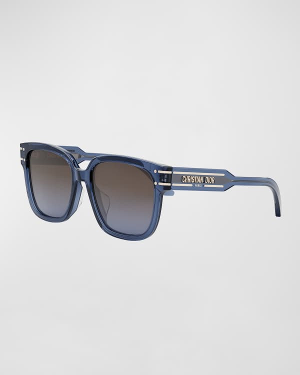 DiorSignature Metal Aviator Sunglasses