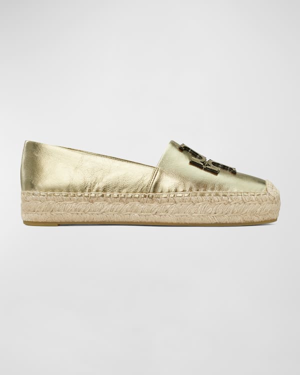 Saint Laurent Embroidered Accent Espadrilles