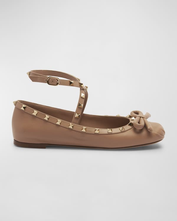 Valentino rockstud hot sale caged flats