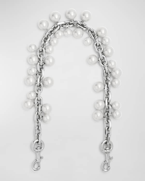 The Heart Charm Chain Shoulder Strap, Marc Jacobs