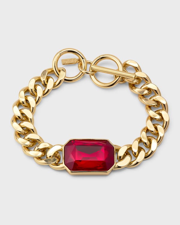Louis Vuitton 2 Logo Cuff Bracelet with Crystal Accents, in Original - Ruby  Lane