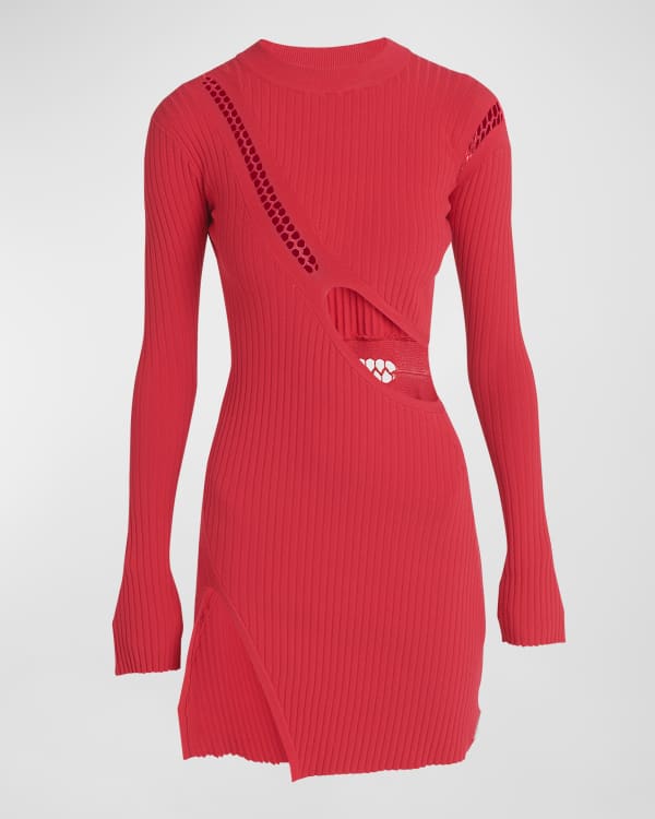 Baker bardot store scallop skater dress