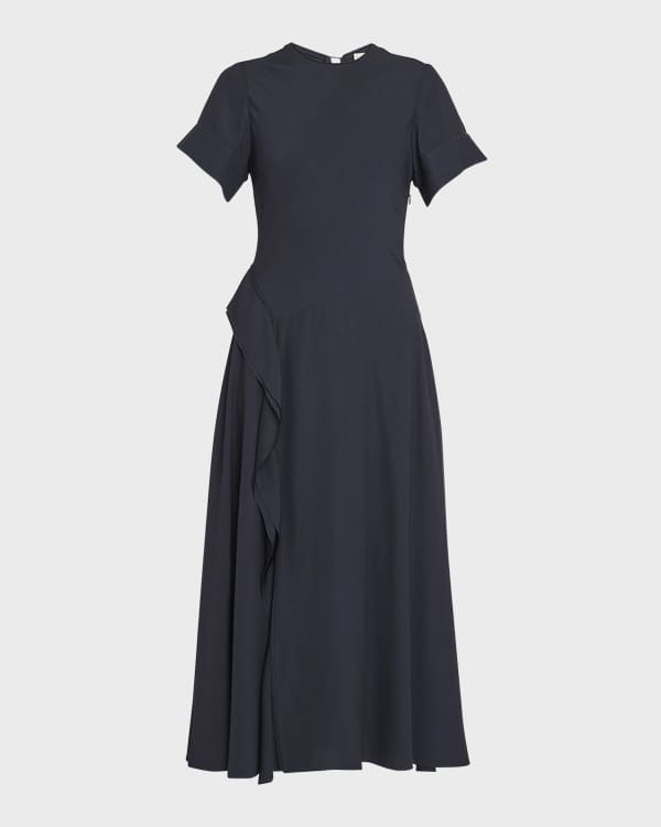 Tory burch outlet eyelet embroidered dress