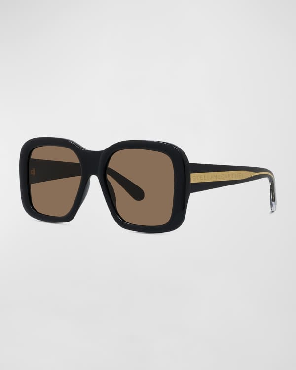 Stella mccartney square aviators 2025