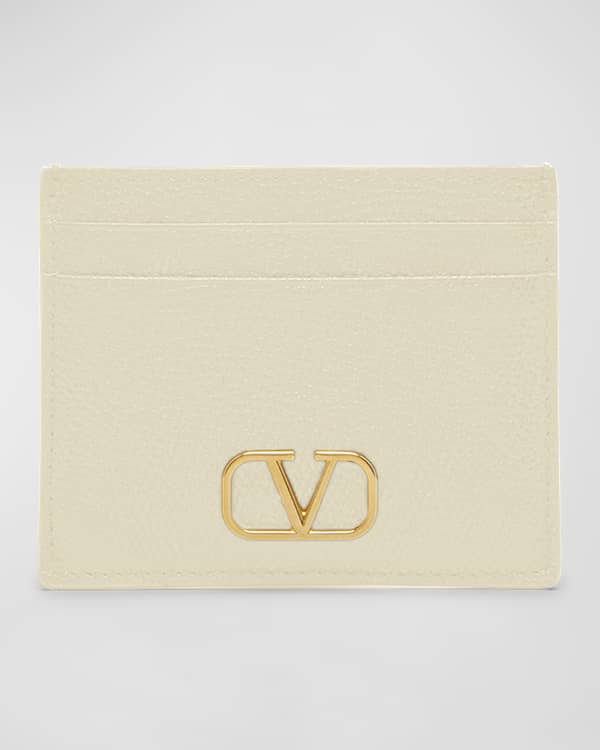 Valentino garavani vlogo soft grain leather flap wallet 2025