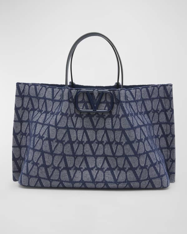 Valentino Garavani Rockstud Vitello Tote Bag Neiman Marcus