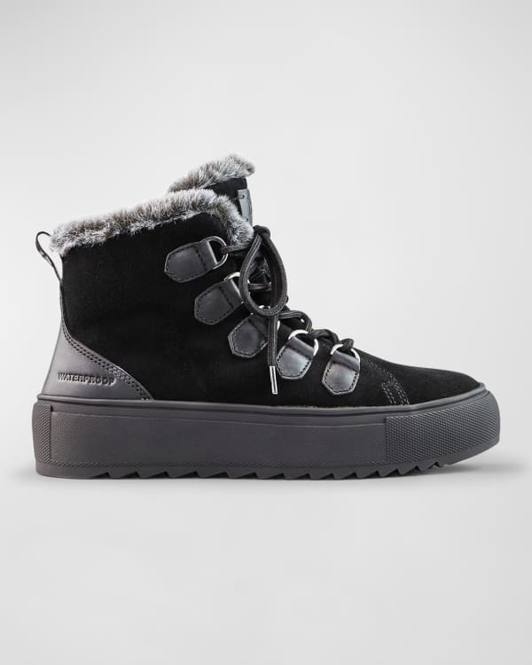 Inuikii lace-up snow boots - Black