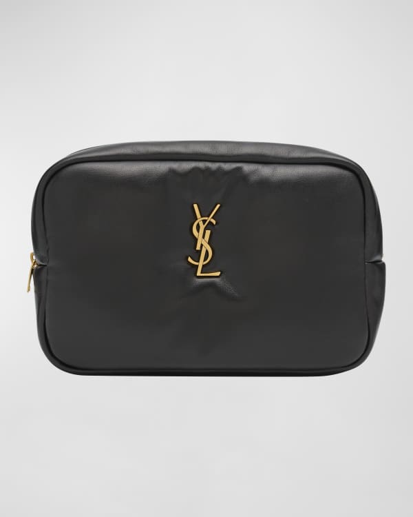 Givenchy Cosmetic Zip Pouch in 4G Logo Coated Canvas Neiman Marcus