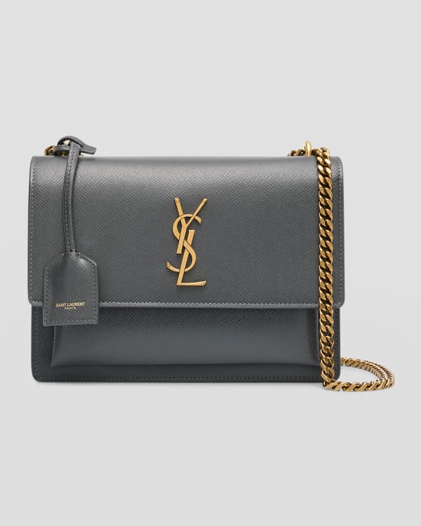 Saint laurent small kate wooden weave box bag discount