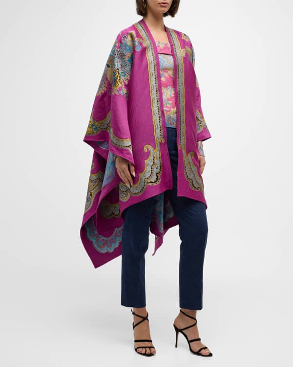Mega rainbow check clearance cape