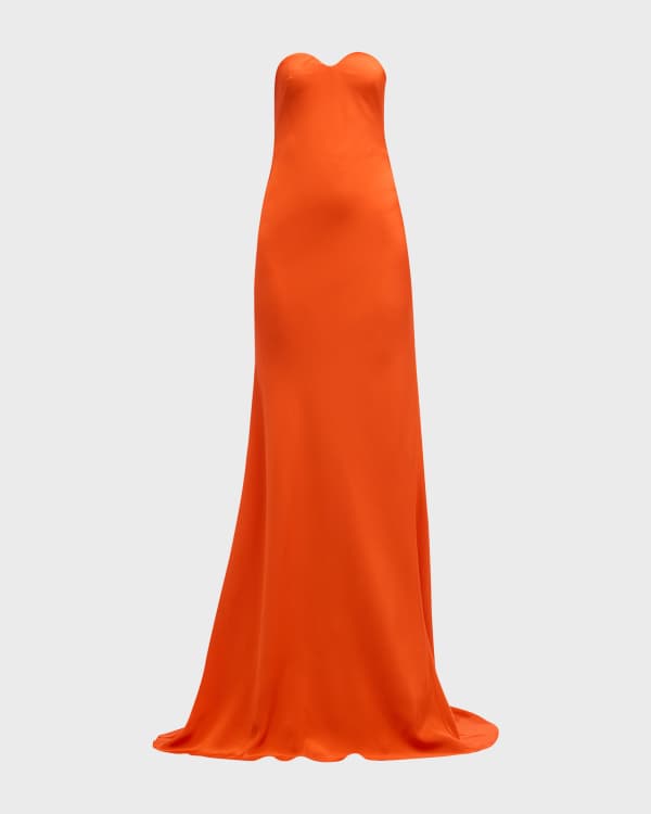 Missoni Strapless Bustier Metallic Striped Evening Gown Neiman