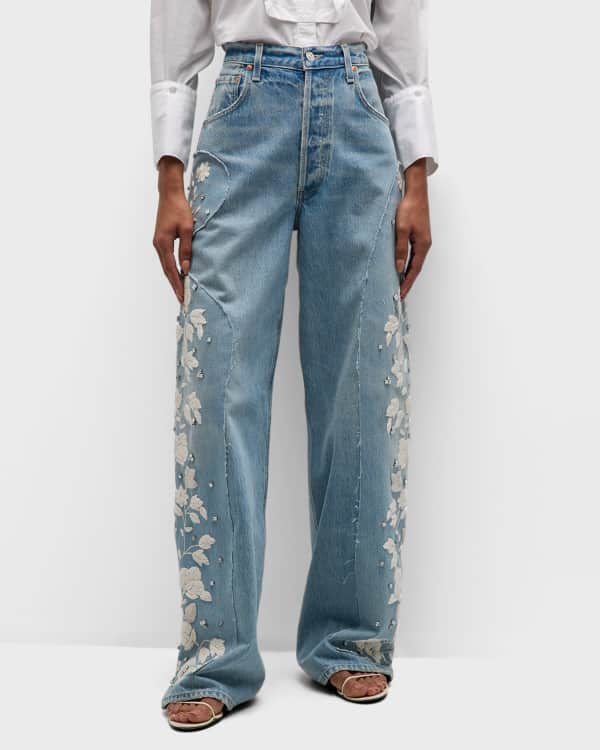 Citizens of Humanity Paloma High Rise Baggy Jeans Neiman Marcus
