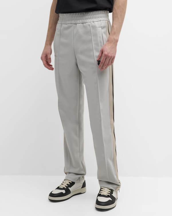 Palm Angels Side Stripe Track Pants Sun Yellow/White