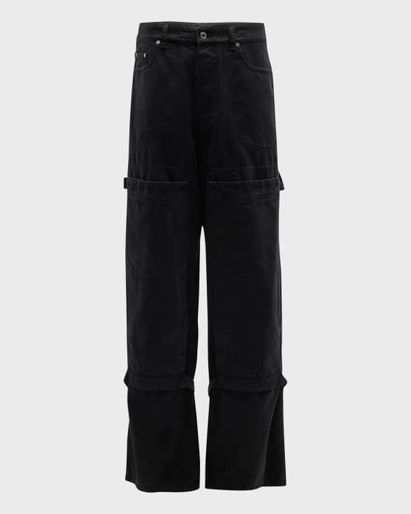 Off white reconstructed cargo sale pants