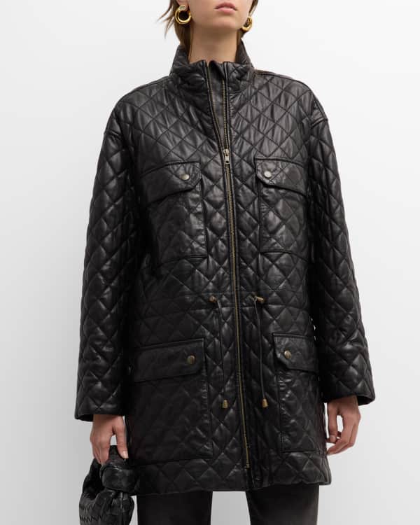 Kate spade bow quilted jacket online