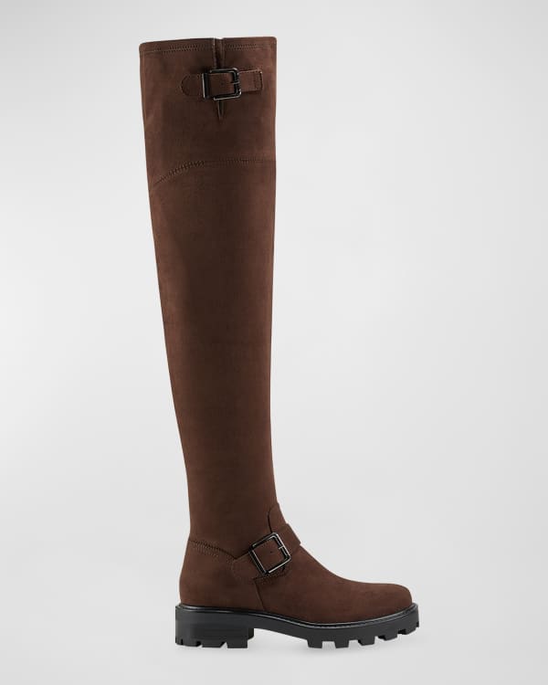 Frye natalie combat knee high boot clearance