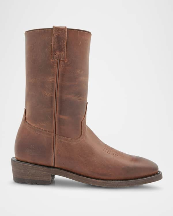 Frye Men s Bowery Inside Zip Boots Neiman Marcus
