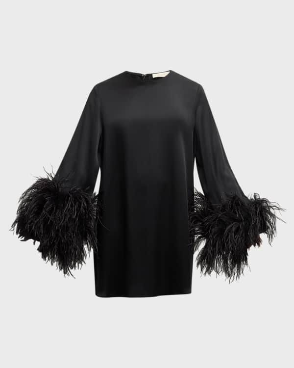 Sam edelman feather sales hem shift dress