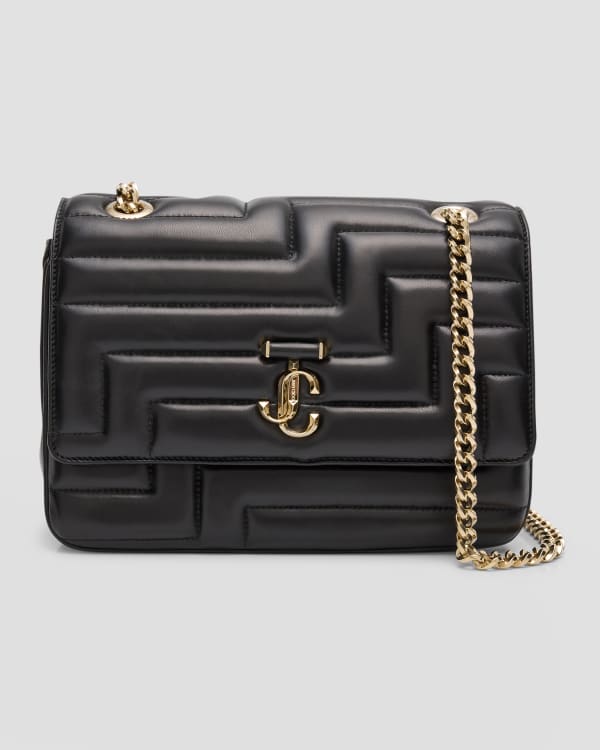 Jimmy Choo Bohemia Quilted Leather Chain Shoulder Bag | Neiman Marcus