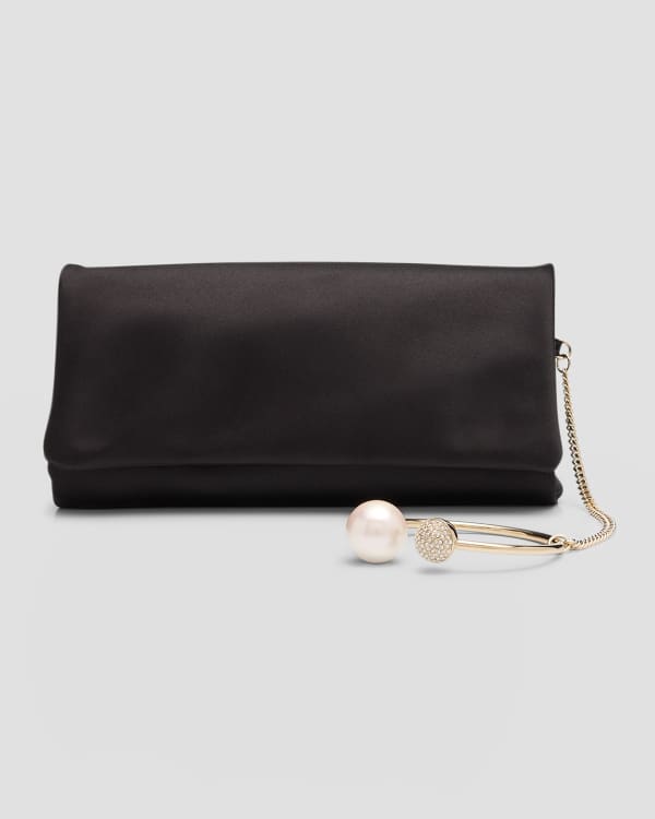 Monogram Suede Leather Envelope Clutch Bag – Penelopetom