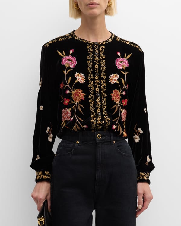 Clarissa Embroidered Top