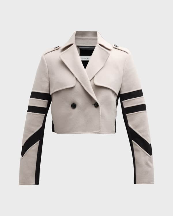 Wool moto coat cheap