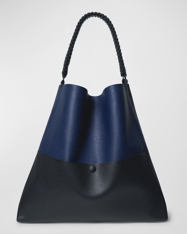 Mansur Gavriel Soft Candy Leather Shoulder Bag - Black