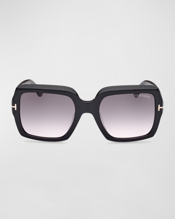 TOM FORD Lucia Gradient Acetate Cat-Eye Sunglasses | Neiman  display picture 1