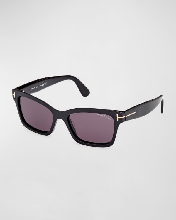 TOM FORD Julia Gradient Acetate Sunglasses | Neiman Marcus