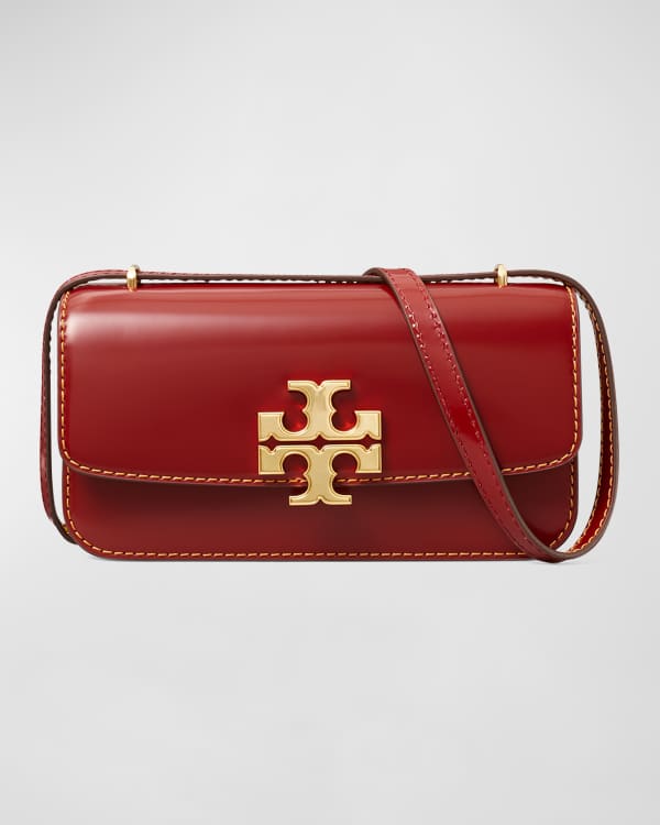 Gemini link embossed small shoulder bag top