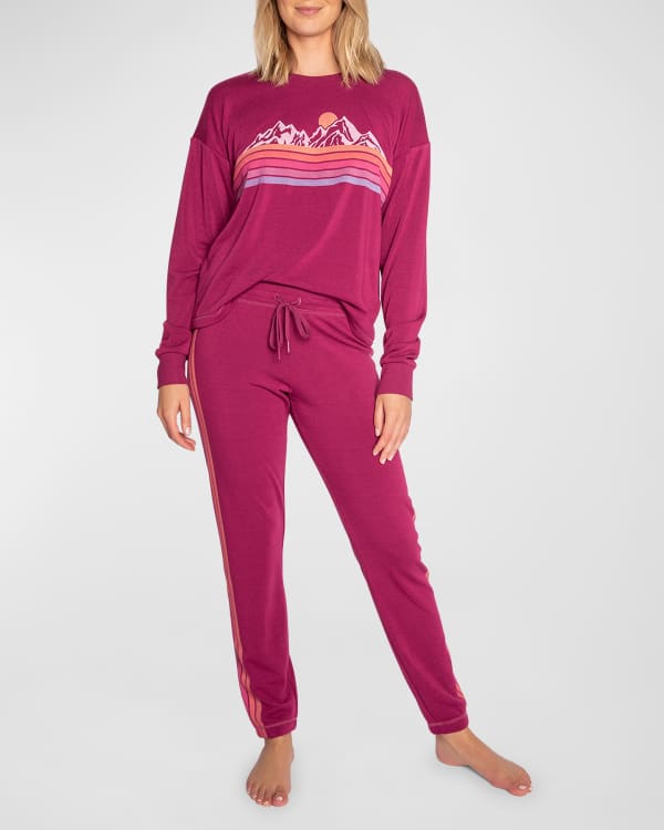 Pj salvage distressed sweatpants top
