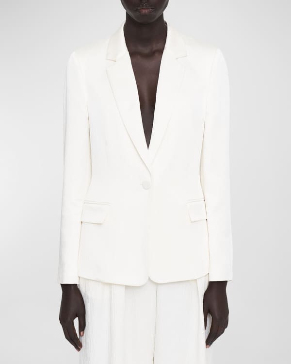 Theory Admiral Crepe Open-Front Jacket