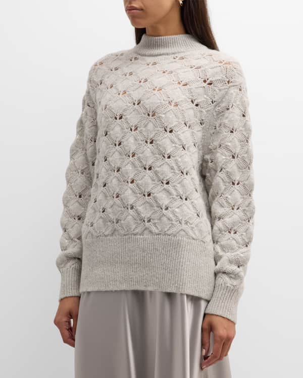 Theory horseshoe cable sale sweater