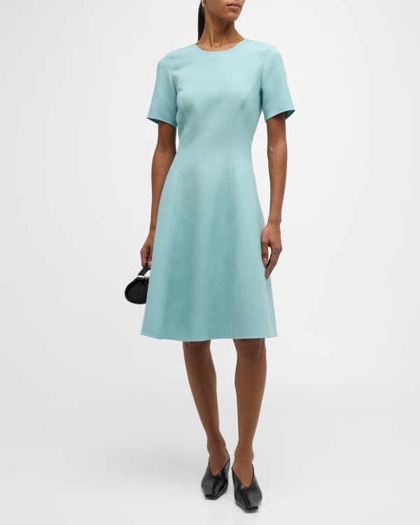 Spanx Perfect 3/4-Sleeve Mini Shift Dress