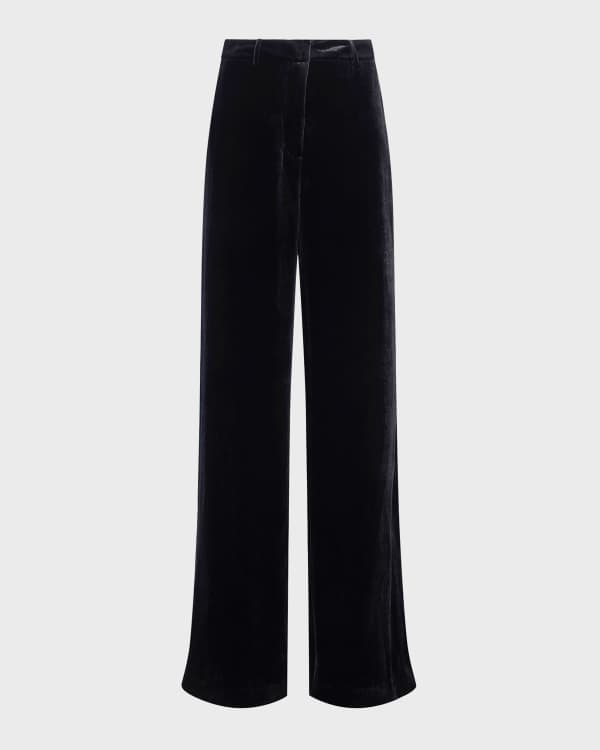 Eileen fisher velvet wide leg pants discount