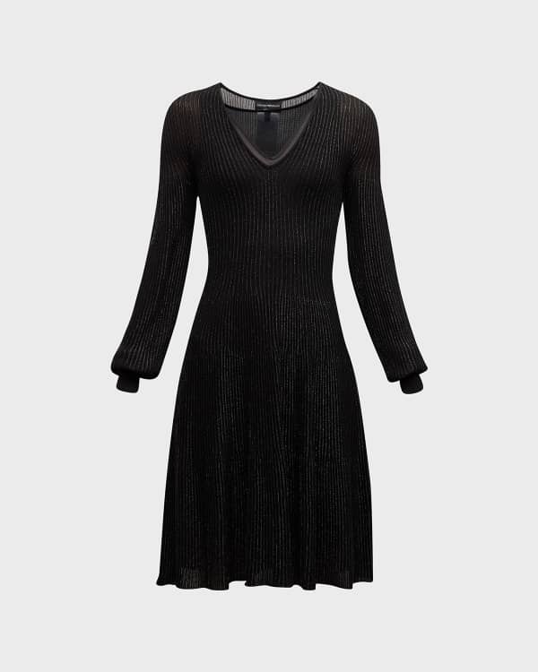 Spanx Perfect Sleeveless Fit -&-Flare Mini Dress | Neiman Marcus