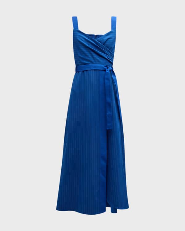 Color Block Sleeveless Maxi Dress main image 0