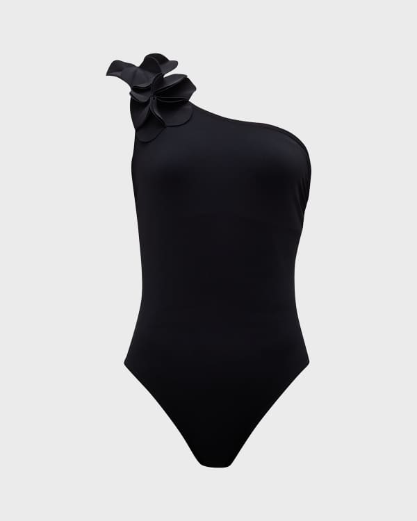 Karla colletto zaha high neck one piece store