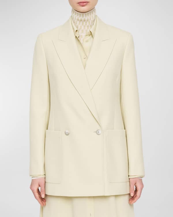 Theory Admiral Crepe Open-Front Jacket