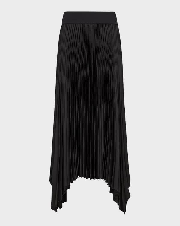 Vince tie deals dye pleated skirt