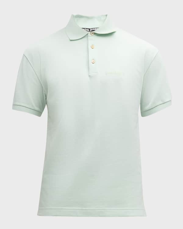 Greca-Collar Polo T-shirt